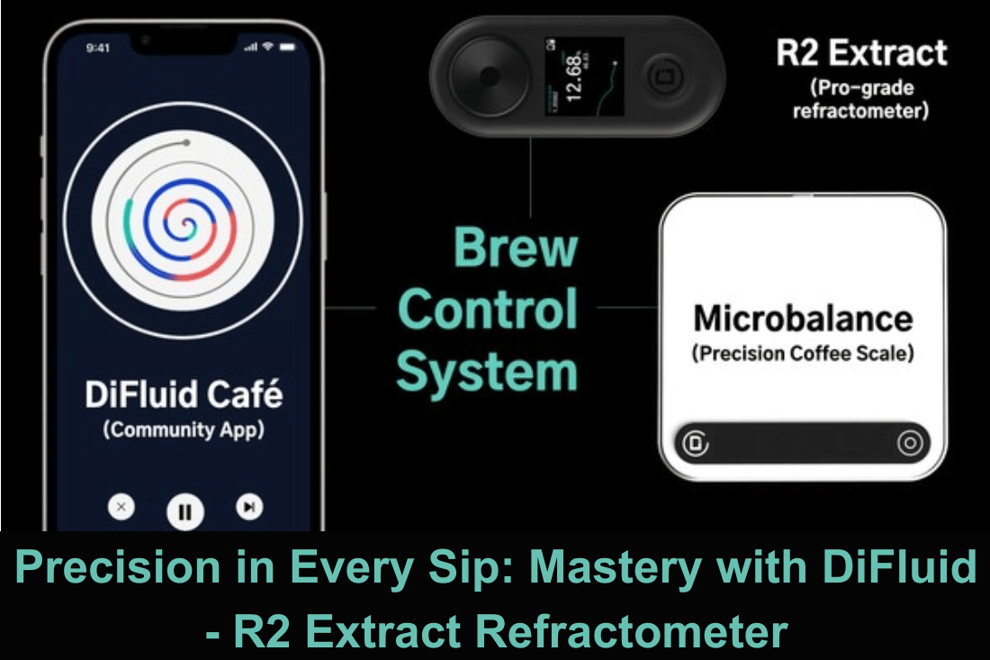 Precision in Every Sip: Mastery with DiFluid - R2 Extract Refractometer