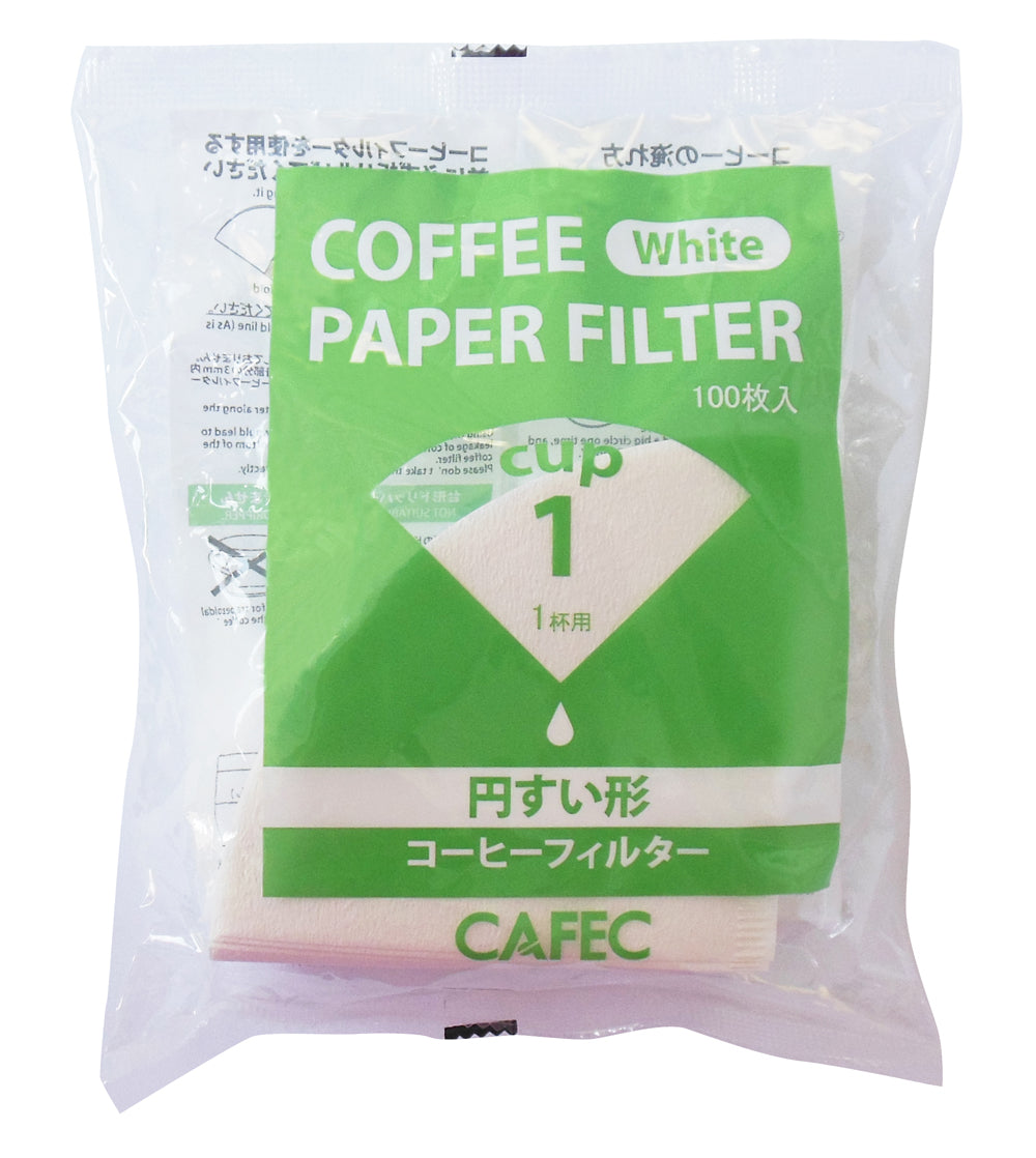 Cafec Filter Paper Cup 1 - Stockroom Coffee