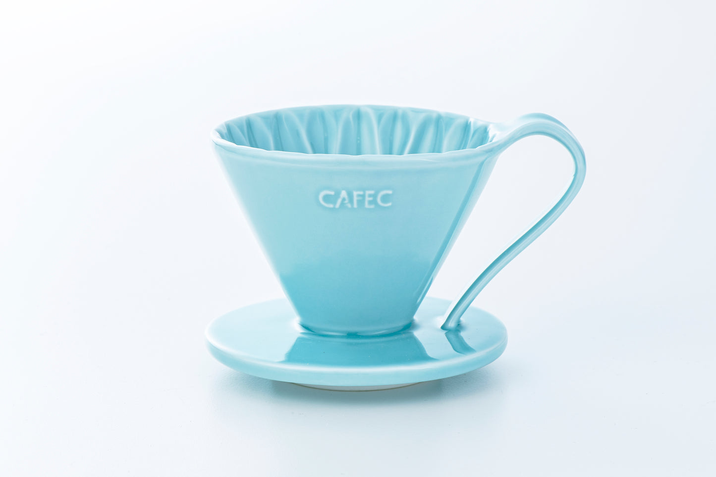 Cafec - Flower Dripper Cup 01 (Blue Color)