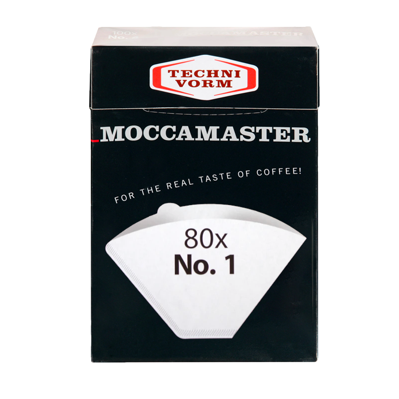 MOCCAMASTER NO.1 FILTER PAPERS -80 BOXED